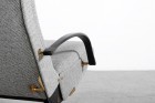 Osvaldo Borsani P40 Tecno fauteuil 1954 italie ajustable