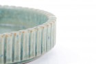 arne bang ceramic pot dish green stoneware glaze danish 1940