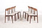 harry ostergaard chairs rosewood 59 randers 1957 kvadrat