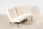 louis paolozzi zol concerto armchair wool france 1950 1960