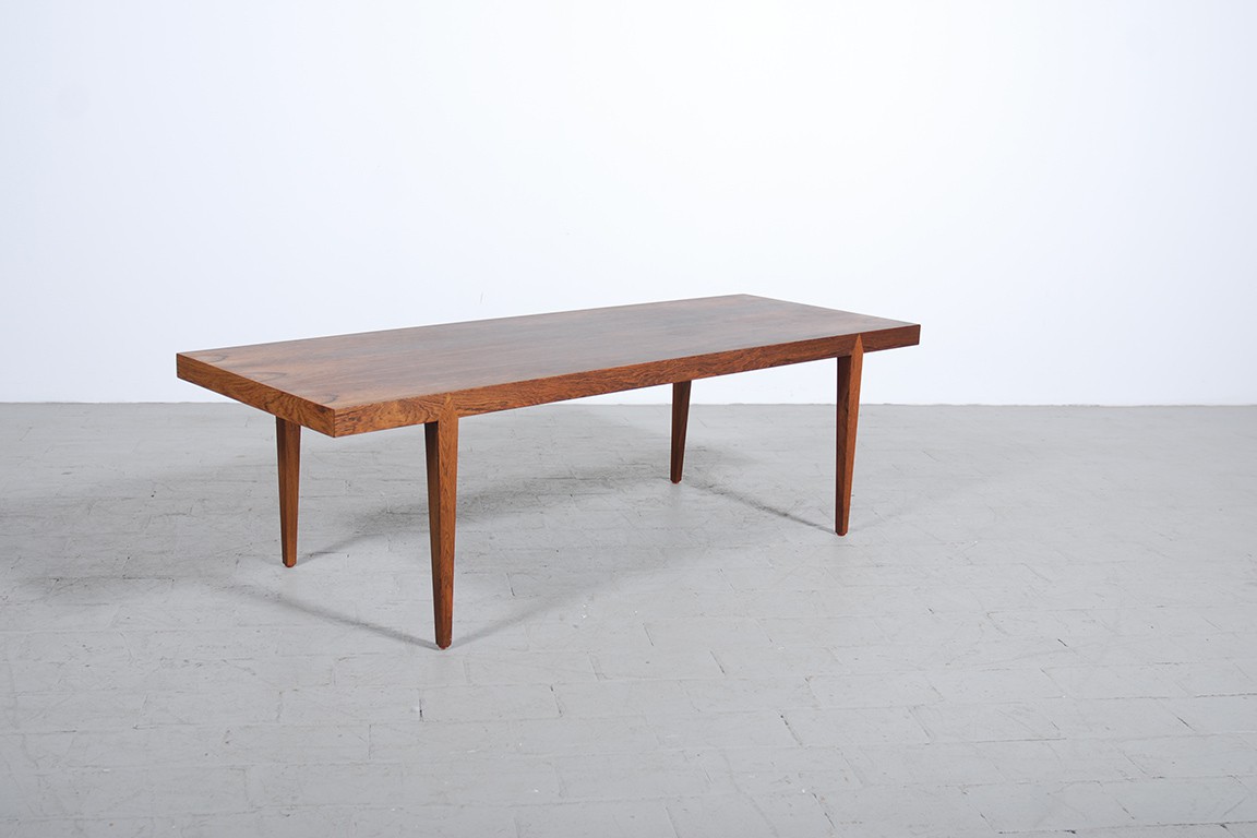 Severin Hansen Rosewood Coffee Table Haslev 1960 vintage