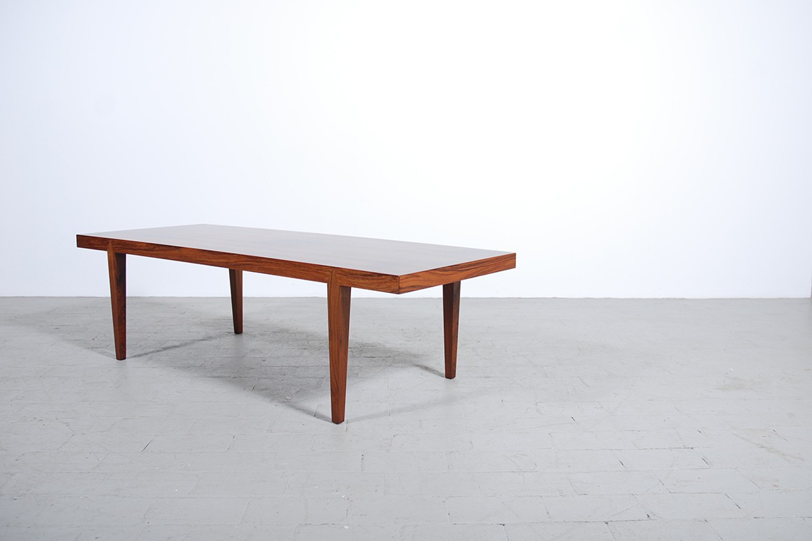 Severin Hansen table basse palissandre Haslev 1960 vintage