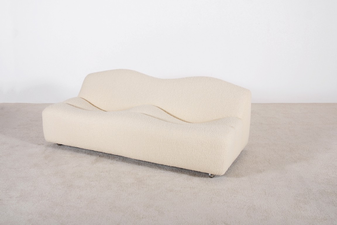 pierre paulin abcd f260 sofa artifort wool ivory 1960 1968