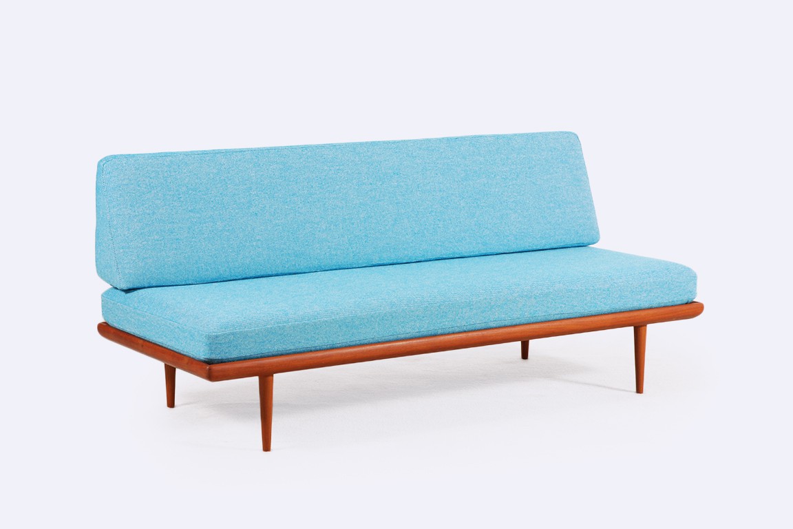 daybed peter hvidt orla molgaard nielsen teak danish 1960