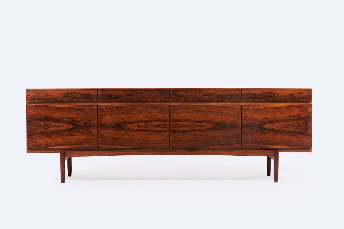 ib kofod larsen faarup fa 66 rosewood sideboard danish 1960