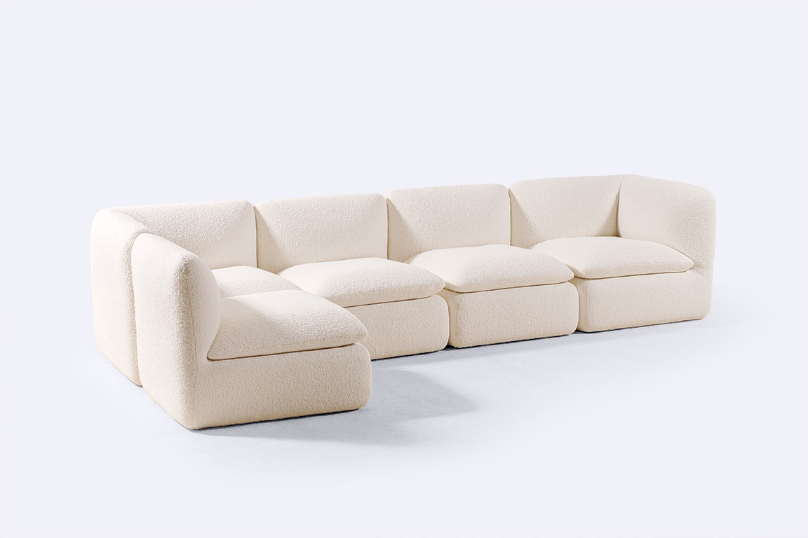 airborne sectional sofa modular lounge chair france 1970