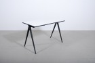 Industrial Table vintage compas Galvanitas  1960