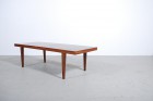 Severin Hansen coffee Table Haslev Møbelfabrik rosewood 1960