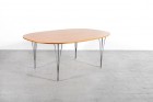 hein mathsson hansen oak super elliptical table 1960 1970