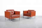 Pierre Paulin fauteuil 442 Artifort Cuir 1962 Canapé vintage