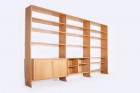 hans wegner oak bookcase ry mobler ry-100 vintage 1960 1961