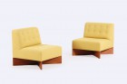 pierre guariche easy chair capitole yellow 1960 minvielle