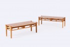 william watting banc table teck chêne danois laursen 1950