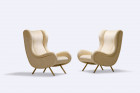 marco zanuso arflex armchair senior 720 italy mohair 1950