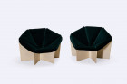 paulin artifort spider f678 arachéen fauteuil velours 1960