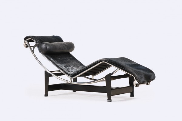 le corbusier chaise longue lc4 cassina b306 skin design 1980