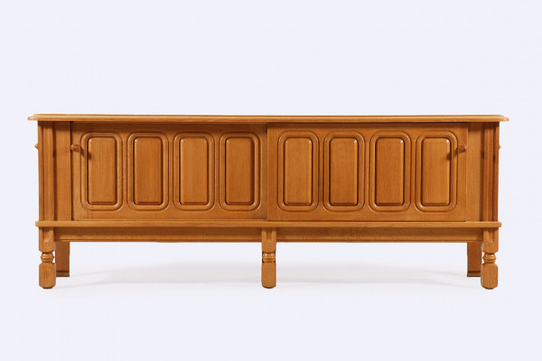 guillerme chambron votre maison oak sideboard credenza 1960