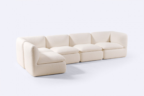 airborne sectional sofa modular lounge chair france 1970