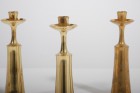 BOUGEOIRS JENS QUISTGAARD Laiton 1960 Vintage Dansk Designs