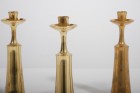 JENS QUISTGAARD Candle holders brass 1960 Dansk Designs