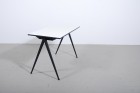 Industrial Table vintage compas Galvanitas  1960