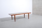 Severin Hansen table basse palissandre Haslev 1960 vintage