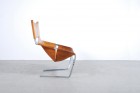 Pierre Paulin F444 ARTIFORT 1963 cuir cognac fauve vintage