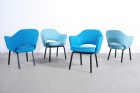 Eero Saarinen lounge knoll International 1955 vintage ancien