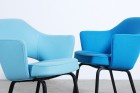 Eero Saarinen lounge knoll International 1955 vintage ancien