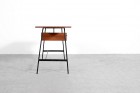 Bureau Pierre Paulin Thonet CM178 vintage cuir chêne