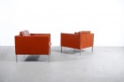 Pierre Paulin fauteuil 442 Artifort Cuir 1962 Canapé vintage