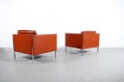 Pierre Paulin fauteuil 442 Artifort Cuir 1962 Canapé vintage