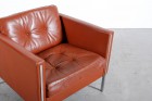 Pierre Paulin fauteuil 442 Artifort Cuir 1962 Canapé vintage