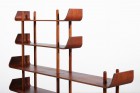 Willem Lutjens Gouda Den Boer 1953 bookcase teak shelves