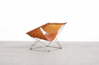 pierre paulin butterfly armchair f675 1963 artifort leather