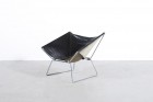 pierre paulin polak ap-14 anneau chair cuir noir 273 1954