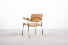 pierre paulin armchair cm197 thonet leather french 1958