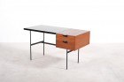 pierre paulin bureau cm141 thonet france acajou vintage 1958