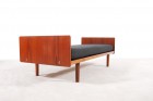 daybed scandinavian teak oak vintage sofa danish 1950 1960