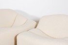 pierre paulin abcd f260 sofa artifort wool ivory 1960 1968