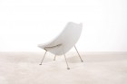 pierre paulin oyster f157 fauteuil tissu vintage 1960 1964