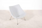 pierre paulin oyster f157 armchair fabric vintage 1960 1964