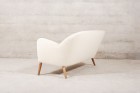 salon canapé fauteuil chêne laine scandinave danois 1950