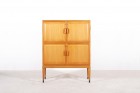 axel larsson cabinet buffet acajou laiton bodafors 1940 1950