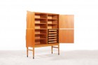 axel larsson cabinet buffet mahogany brass bodafors 1940