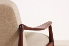 hartmut lohmeyer teak wool sofa wilkhahn kvadrat 1950 1960