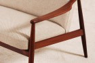 hartmut lohmeyer teak wool sofa wilkhahn kvadrat 1950 1960
