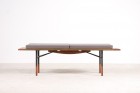 finn juhl bovirke banc table teck laiton 1952 danois vintage