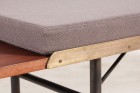 finn juhl bovirke banc table teck laiton 1952 danois vintage