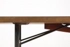 finn juhl bovirke banc table teck laiton 1952 danois vintage